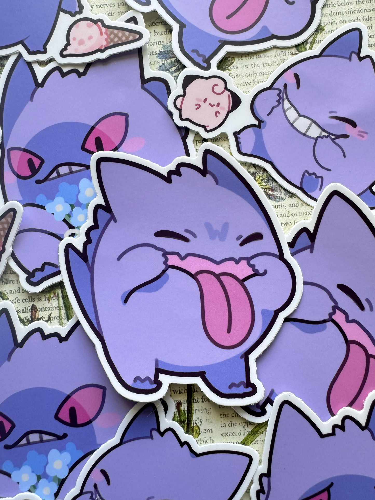 Gengar Stickers