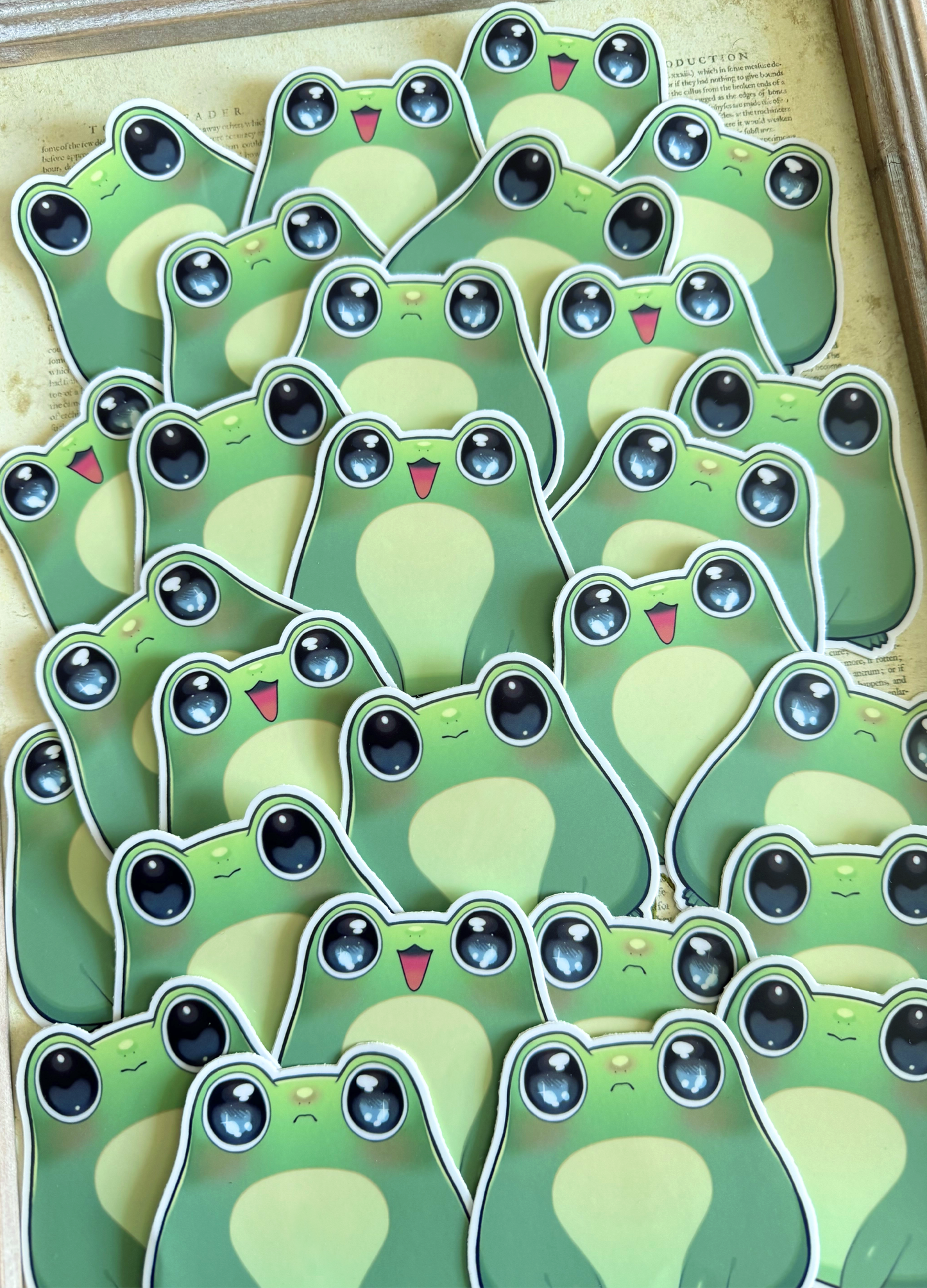 Pog the Frog Stickers