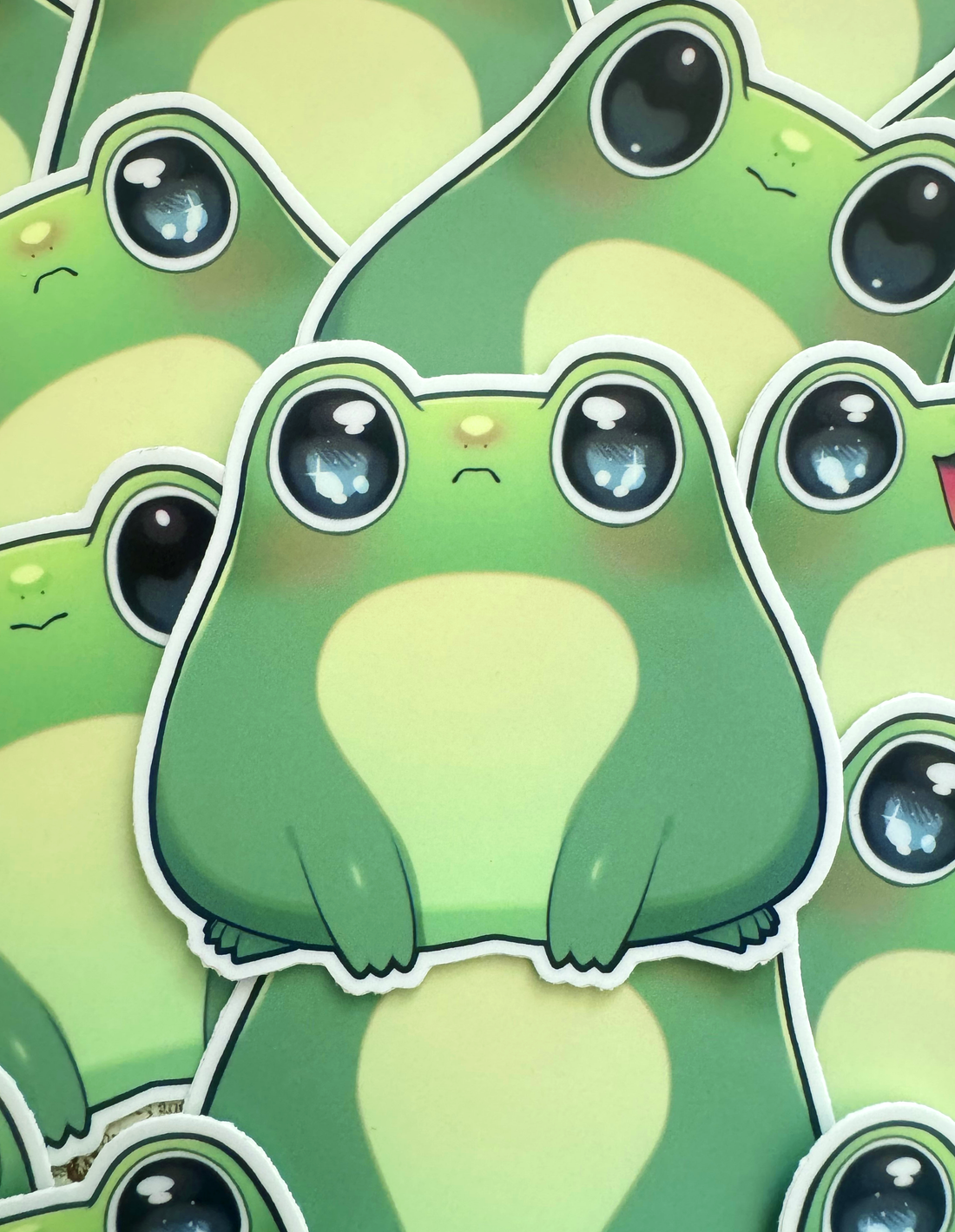 Pog the Frog Stickers – fuwaffy