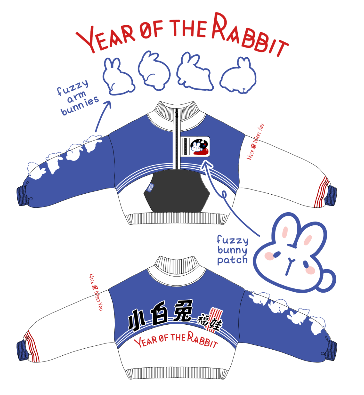 Year of the Rabbit Jacket – fuwaffy